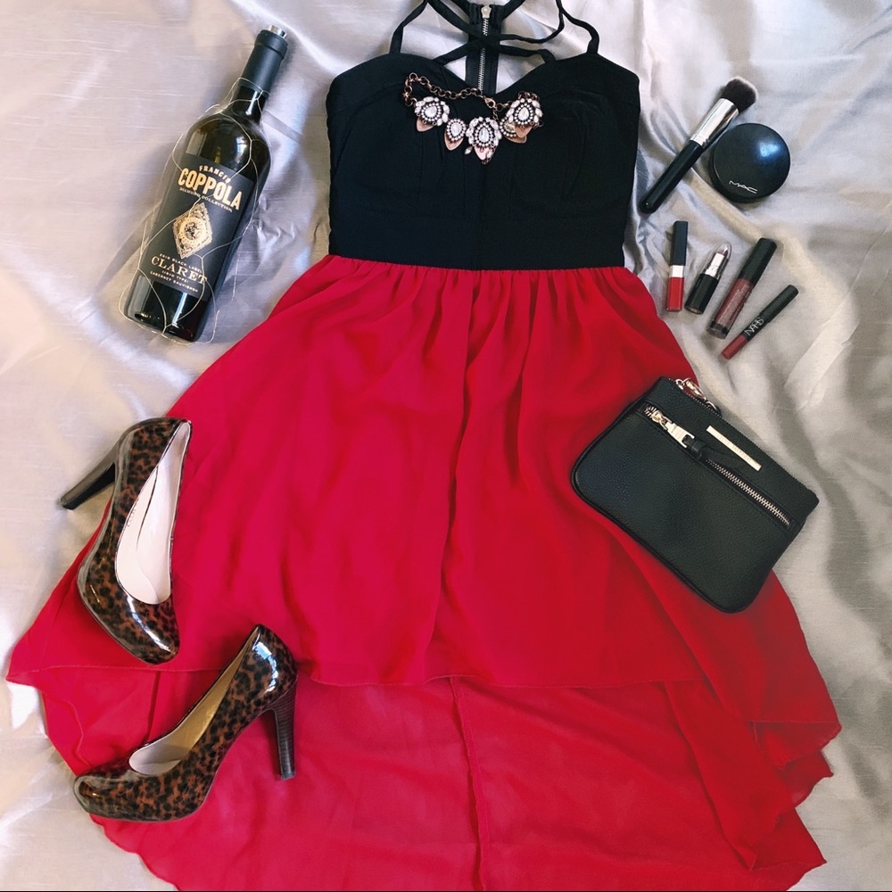 High-low dress